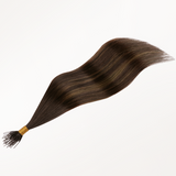 Schwarz bis hellblond – Balayage (1B/16/1B) I Tip Haarverlängerungen