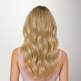 Dirty Blonde Highlights (18D/22F) SofGrip Nano Pro Tip Hair Extensions 50-100g