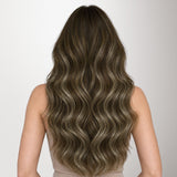 Honey Blonde Balayage (4/26/4) SofGrip Nano Pro Tip Hair Extensions 50-100g