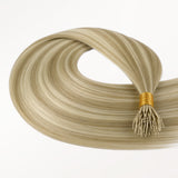 Light Blonde Highlights (16/22A) SofGrip Nano Pro Tip Hair Extensions 50-100g