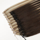 BLEACH BLONDE BALAYAGE (3/8/613) Einnähen von Haarverlängerungen