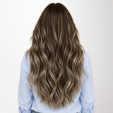 BLEACH BLONDE BALAYAGE (3/8/613) Einnähen von Haarverlängerungen