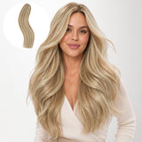 BLEACH BLONDE BALAYAGE (3/8/613) Einnähen von Haarverlängerungen