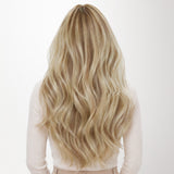 BLEACH BLONDE BALAYAGE (3/8/613) Einnähen von Haarverlängerungen