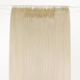 Pure Platinum Blonde (1000) Feather Weft Hair Extension (50g-120g)
