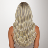 Ash Blonde Highlights (17A/60A) Thick Genius Tape Weft Hair Extensions 100-120g
