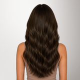 Brown Sugar Swirl Highlights (2C/4E/6C) Thick Genius Tape Weft Hair Extensions 100-120g