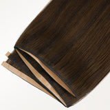 Brown Sugar Swirl Highlights (2C/4E/6C) Thick Genius Tape Weft Hair Extensions 100-120g