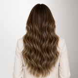 Caramel Blonde Balayage (4/27/4) Thick Genius Tape Weft Hair Extensions 100-120g