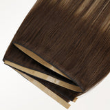 Caramel Blonde Balayage (4/27/4) Thick Genius Tape Weft Hair Extensions 100-120g
