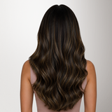 Dark Brown Balayage (2/6/2) Thick Genius Tape Weft Hair Extensions 100-120g