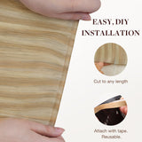 Dirty Blonde Highlights (18D/22F) Thick Genius Tape Weft Hair Extensions 100-120g