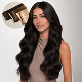 BALAYAGE RUBIO MIEL (4/26/4) Extensiones de cabello con trama cosida