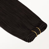 Natural Black (1B) Thick Genius Tape Weft Hair Extensions 100-120g