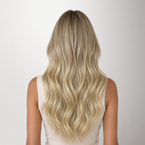 Natural Blonde Balayage (18ET90A) Thick Genius Tape Weft Hair Extensions 100-120g