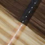MECHAS RUBIAS CLARAS (16/22) Extensiones de cabello cosidas