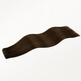 Chocolate Brown (4A) Butterfly Weft Hair Extensions (100g-160g)