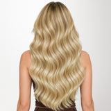 MECHAS RUBIAS CLARAS (16/22) Extensiones de cabello cosidas