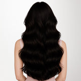 NEGRO AZABACHE (1)Extensiones de cabello de trama cosida