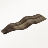 Honey Blonde Balayage (4/26/4) Butterfly Weft Hair Extensions (100g-160g)-100% Remy Human Hair.