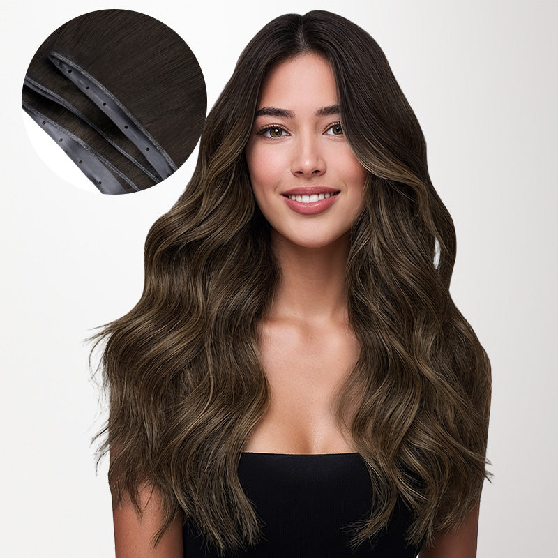 Dark Brown Balayage (2/6/2) Butterfly Weft Set
