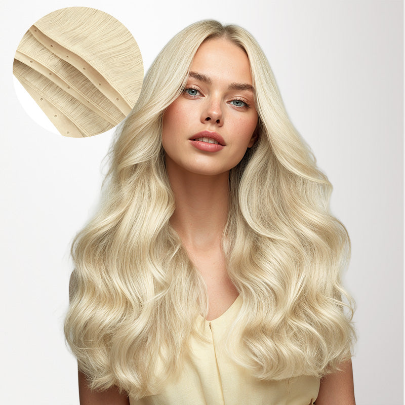 Platinum Blonde (60A) Butterfly Weft Set