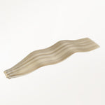  Dirty Blonde Highlights (18D/22F) Butterfly Weft Hair Extensions (100g-150g)_100% Remy Human Hair.