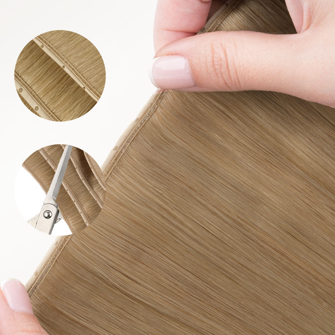  Natural Blonde Balayage (18ET90A) Butterfly Weft Hair Extensions (100g-150g)_100% Remy Human Hair.