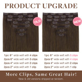 Ash Beige Blonde Blend (T12A/18H/P18H) Classic Clip-Ins (120g-150g)-100% Remy Human Hair.