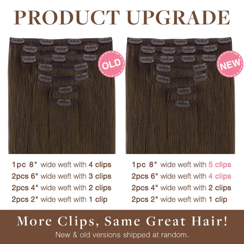  Ash Beige Blonde Blend (T12A/18H/P18H) Classic Clip-Ins (120g-150g)-100% Remy Human Hair.