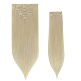 Platinum Blonde (60A) Classic Clip-Ins (120g-150g)