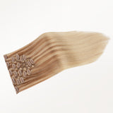Ash Beige Blonde Blend (T12A/18H/P18H) Classic Clip-Ins (120g-150g)