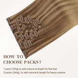 Ash Beige Blonde Blend (T12A/18H/P18H) Classic Clip-Ins (120g-150g)