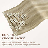 Classic Clip in Hair Extensions