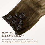 Classic Clip in Hair Extensions