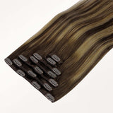 Karamellblond-Balayage (4/27/4) klassische Clip-Ins