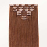 Cinnamon Terra Copper (330) Classic Clip-Ins (120g-130g) [Clearance]_100% Remy Human Hair.