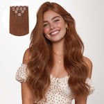 Cinnamon Terra Copper (330) Classic Clip-Ins (120g-130g) [Clearance]_100% Remy Human Hair.