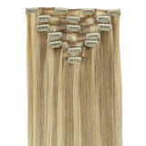 MECHAS RUBIAS SUCIAS (18D/22F) CLIP-INS CLÁSICOS