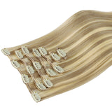 MECHAS RUBIAS SUCIAS (18D/22F) CLIP-INS CLÁSICOS