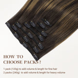 Classic Clip in Hair Extensions