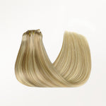 Dirty Blonde Highlights (18D/22F) Classic Clip-Ins (120g) – 100% Remy Human Hair by GOO GOO Hair.