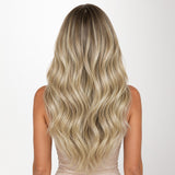 Espresso Root Ash Blonde Balayage (R5E/9A/60H) Classic Clip-Ins (120g-150g)