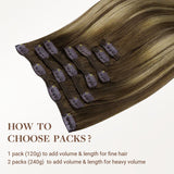 Classic Clip in Hair Extensions