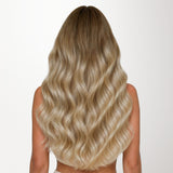 Mocha Ash Blonde Highlights (8E/61/8E) Classic Clip-Ins (120g-150g)