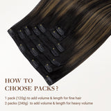 Classic Clip in Hair Extensions