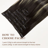 Classic Clip in Hair Extensions