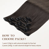 Classic Clip in Hair Extensions