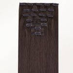 Light Brown (2A) Classic Clip-Ins (120g-150g) – 100% Remy Human Hair by GOO GOO Hair.