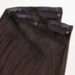Light Brown (2A) Classic Clip-Ins (120g-150g) – 100% Remy Human Hair by GOO GOO Hair.